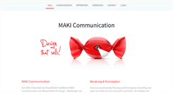 Desktop Screenshot of maki-com.de