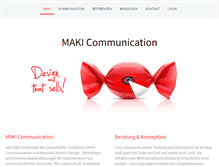 Tablet Screenshot of maki-com.de